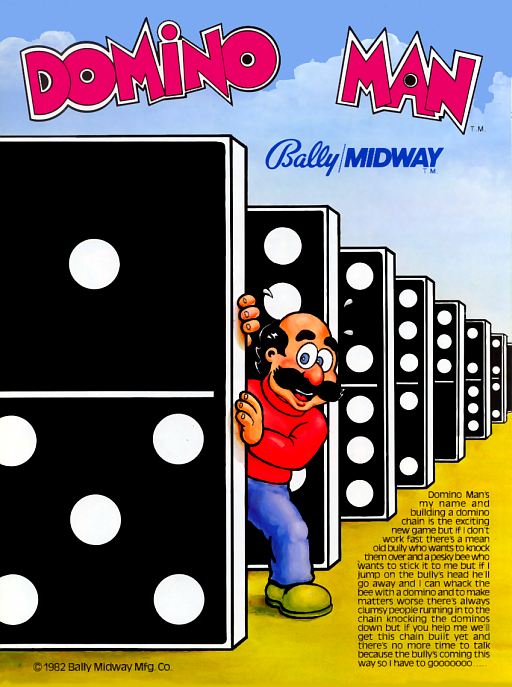 Domino Man MAME2003Plus Game Cover